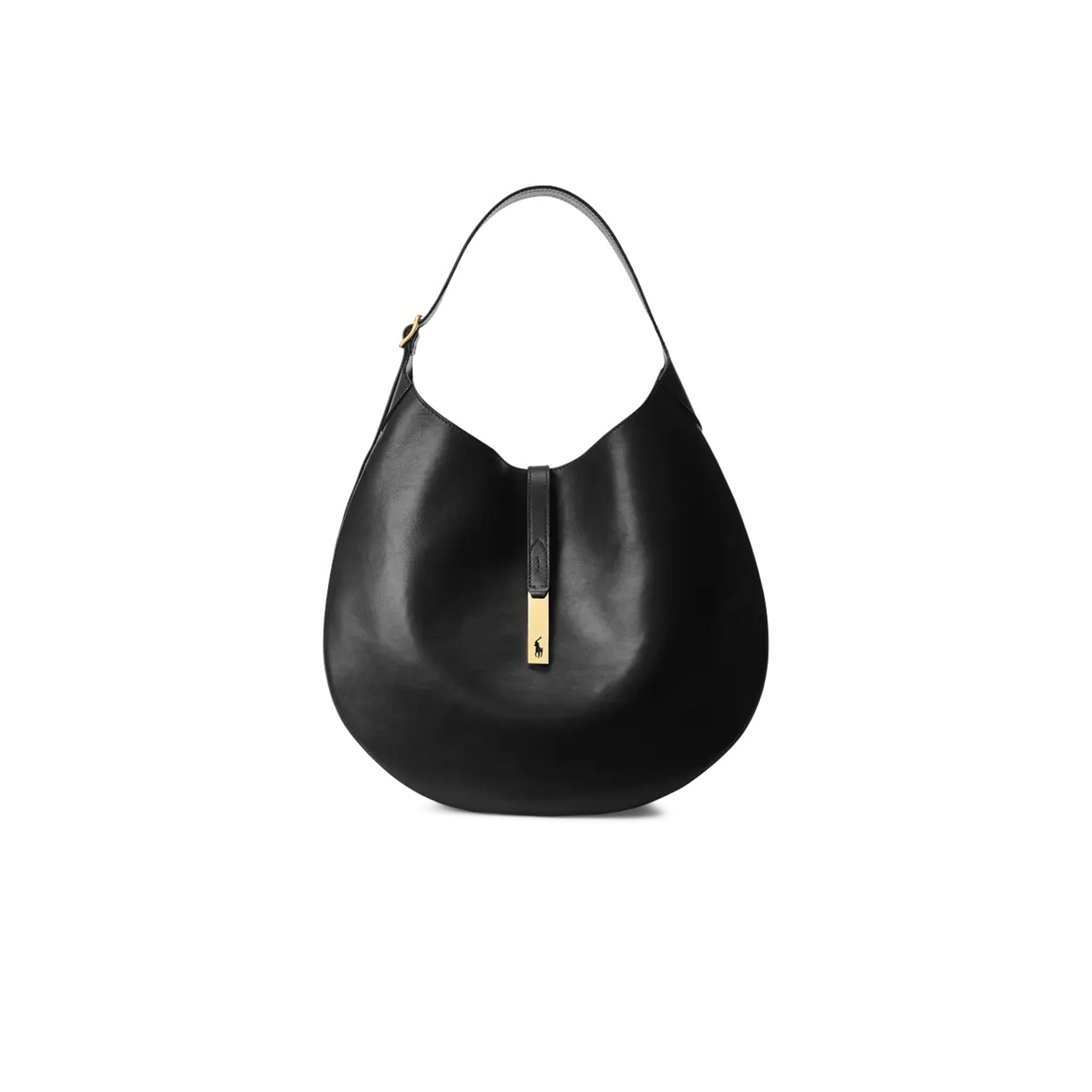 POLO RALPH LAUREN POLO ID CALFSKIN LARGE SHOULDER BAG WAPOBAG02V20007 (35*28cm)